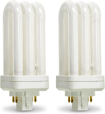 Triple Tube Compact Fluorescent Bulb SLS Shape PL-C Plug-in CFL Lamp GX24Q-2 4pin Square Base 18W