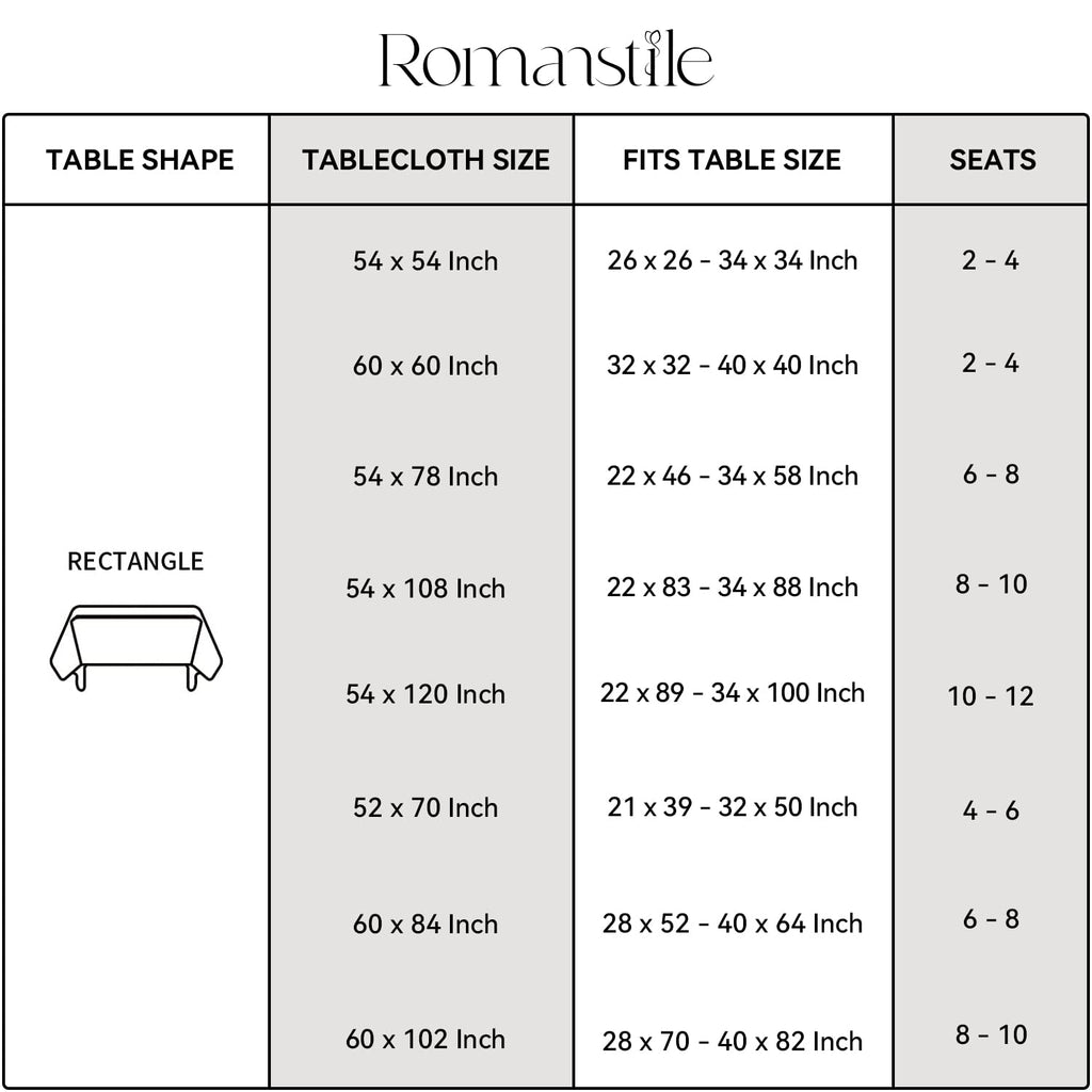 Gingham Vinyl Tablecloth, Rectangle 54 x 78, Red and White