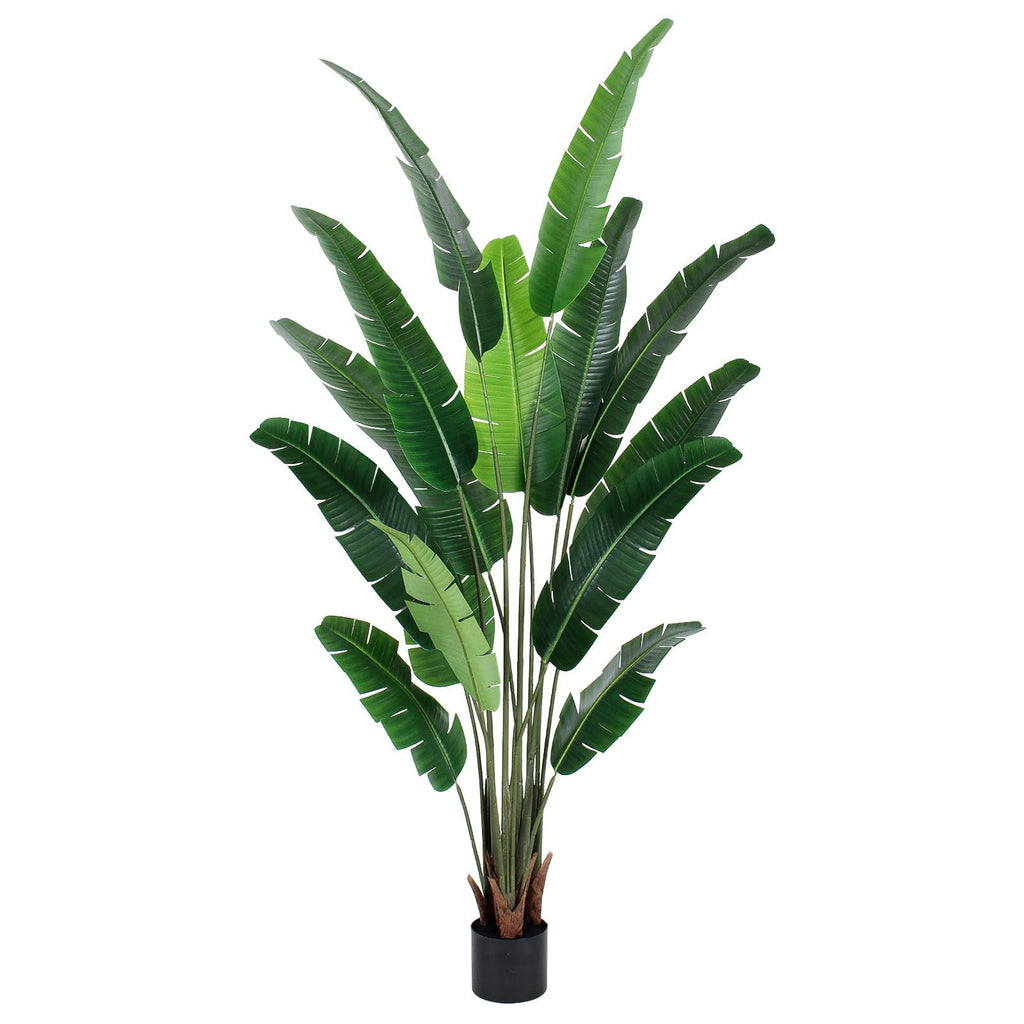 7 FT Artificial Bird of Paradise Plants Decoration Large Fake Tree