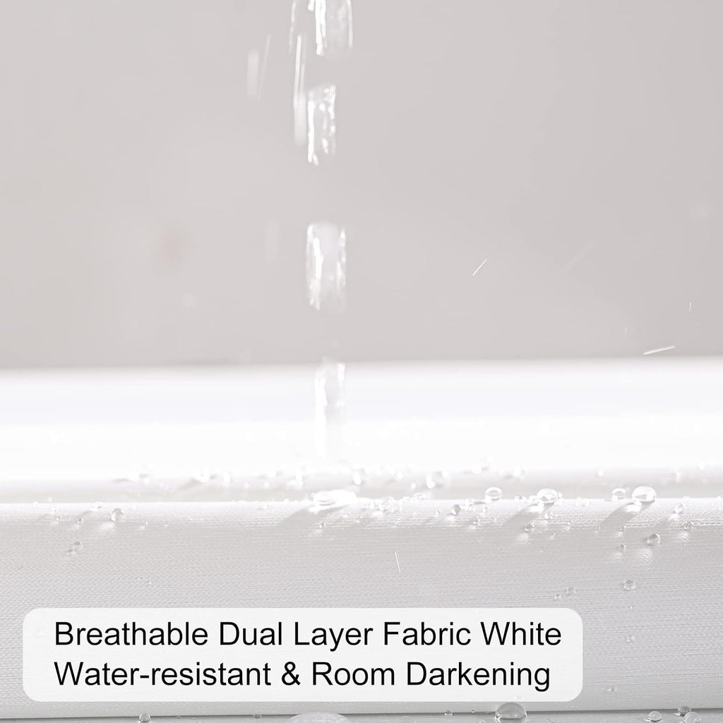 Custom Cordless Zebra Blinds for Windows with Upgraded Cassette Light Filtering Dual Layers Sheer Roller Blinds
