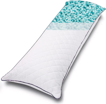 Body Pillow, Memory Foam Body Pillows for Adults Sleeping, Long Pillow for Bed, Big Large Firm Full Body Pillow for