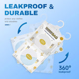 Moisture Absorbers Packets, Fragrance Free 5 Pack, Humidity Packs, Dessicant Packets, Hanging Closet Dehumidifier Bags