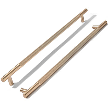 24 Inch(610mm) Drawer Appliance Handles Knurled Champagne Bronze Cabinet Pulls Drawer Pulls Kitchen Hardware