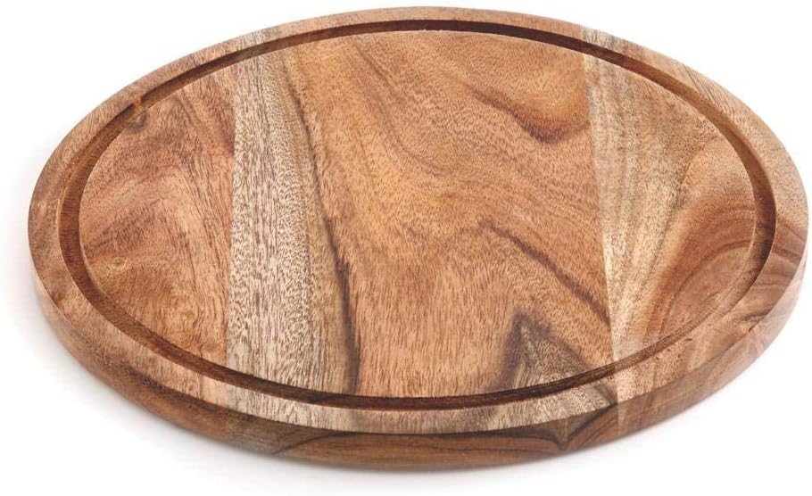 4-in-1 Cake Stand with Glass Dome, Cheese Board, Tray