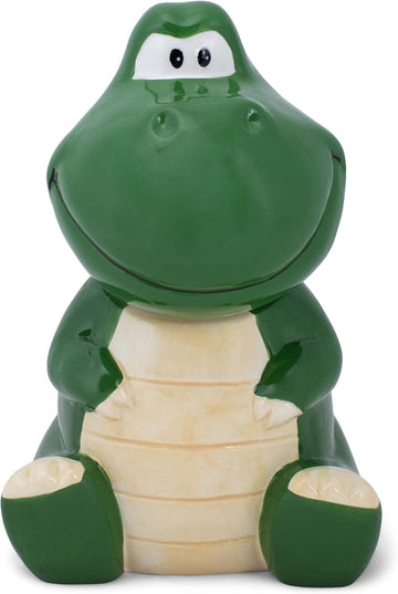 Dolomite Ceramic 10.1 x 8.9 Everyday Cookie & Candy Jar with Airtight Lid: Perfect Canisters, Pet Treat Containers &