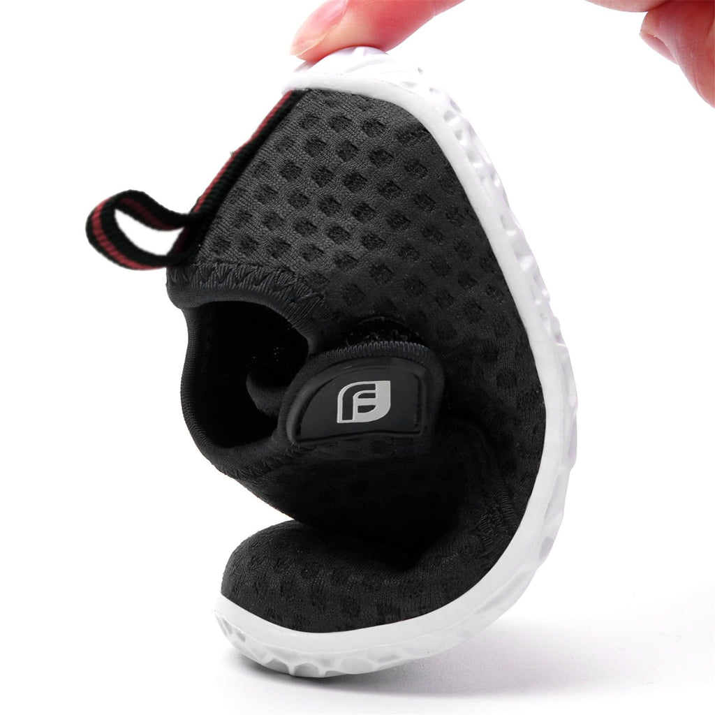 Boys Girls Barefoot Swim Water Shoes Beach Walking Sandals Athletic Sneakers Black Infant