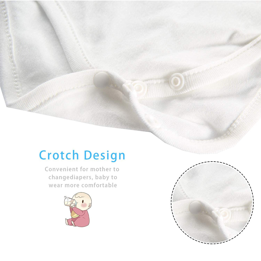 Baby Bodysuits for Unisex Girls Boys Short Sleeve White Twin Clothes Moms Little Man Moms Little Boy ...