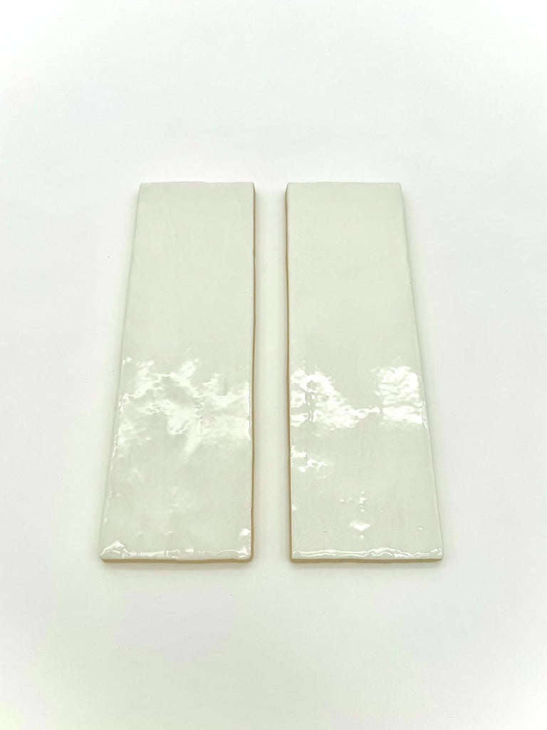 Rivian Zellige 2.5" x 8" Ceramic Wall Tile (5.38 Sq. Ft. / Case) (Blanc)