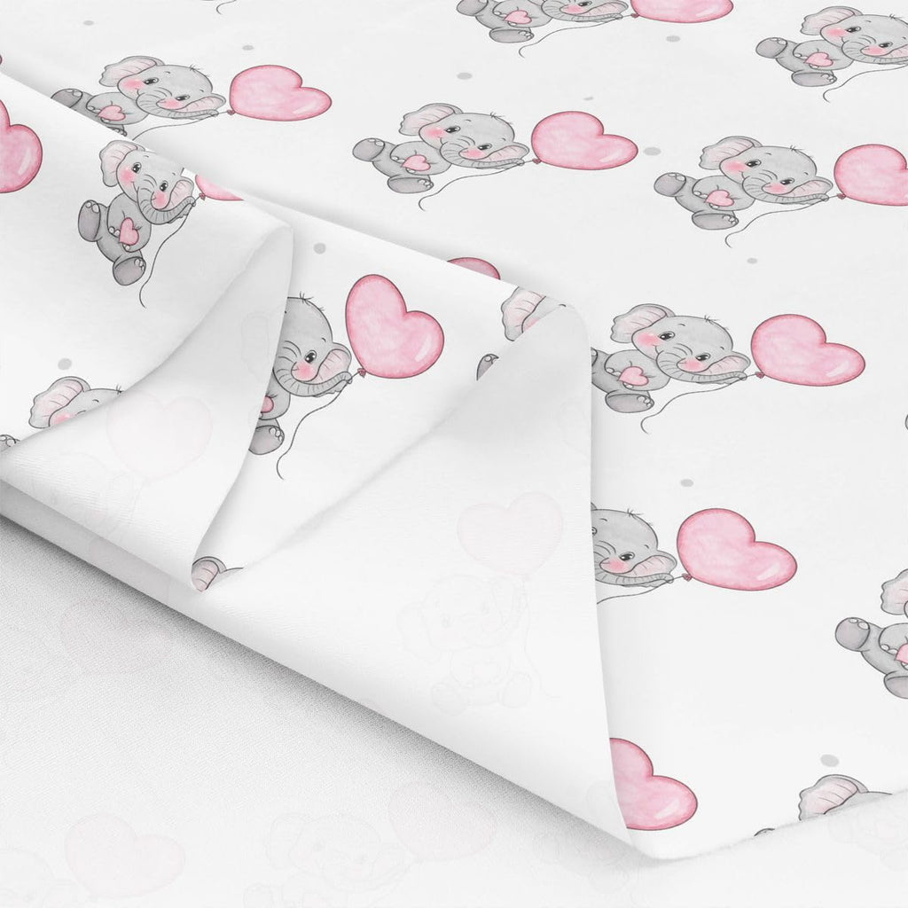 Cartoon Elephant Upholstery Fabric, 3 Yards