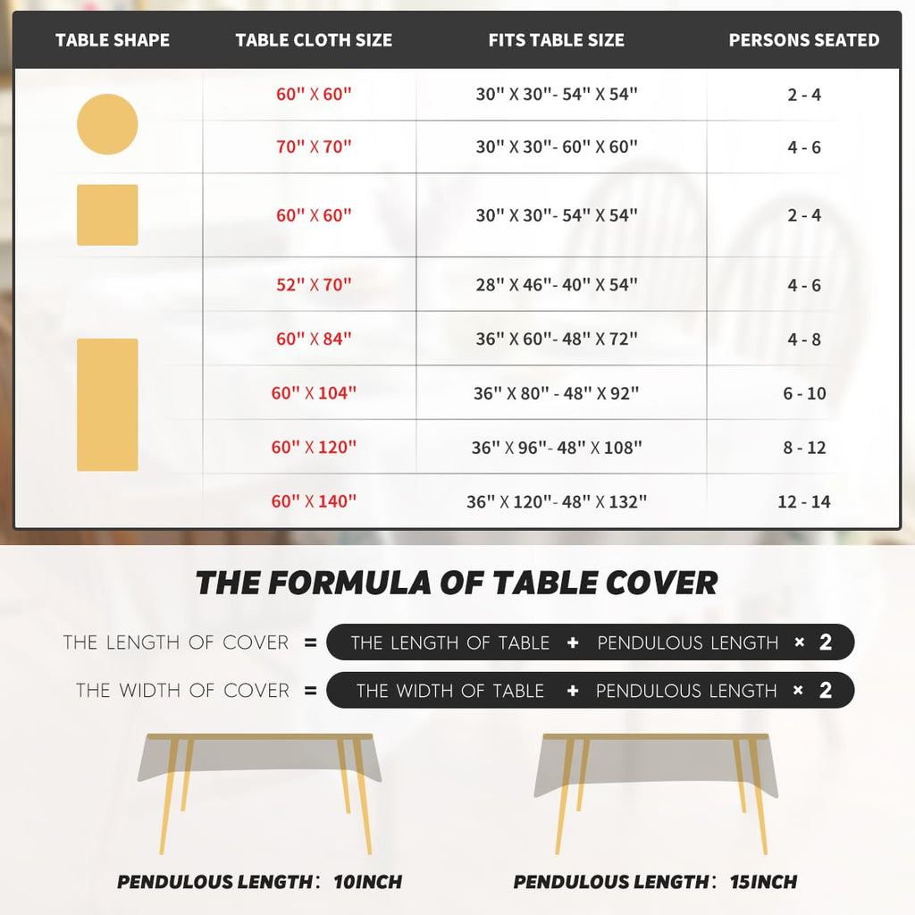 Chinoiserie Tablecloth 60x84 Inch Rectangular