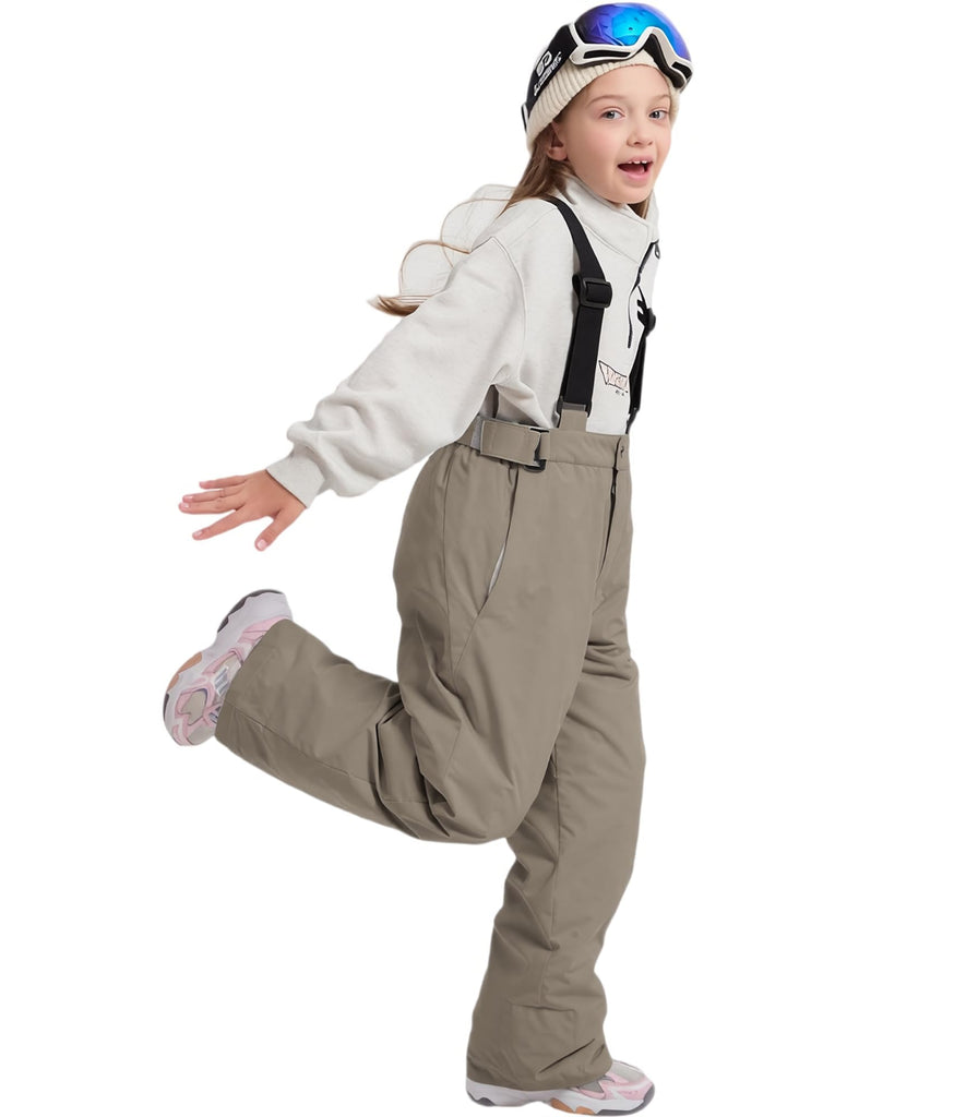 Kids Waterproof Snow Pants Winter Warm Skiing Snowboard Pants for Boys Girls