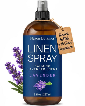 Linen Spray for Bedding 8 fl oz - Calming Pillow and Room Mist
