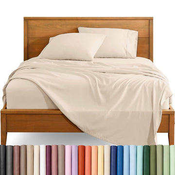 Cal King Sheet Set - 1800 Ultra-Soft (California King, Sand)