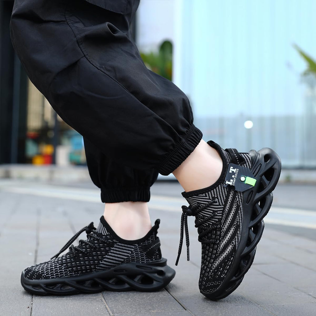 Kids Shoes for Boys Girls Running Tennis Sneakers Athletic Walking Gym Sports Lightweight Breathable