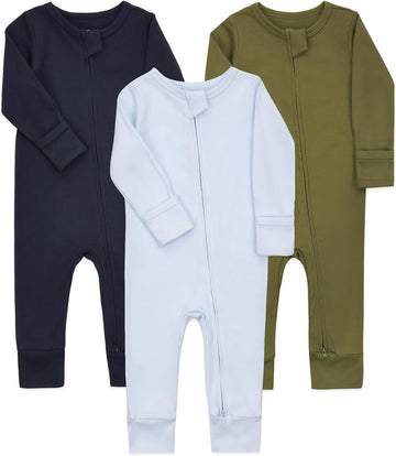 Cotton Footless Pajamas with Mitten