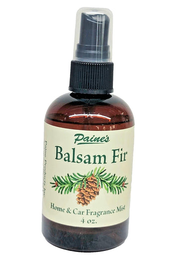 Balsam Fir Room Spray 4 oz Home and Car, green