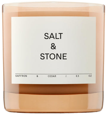 Coconut & Soy Blend Scented Candle, Saffron & Cedar 8.5 oz