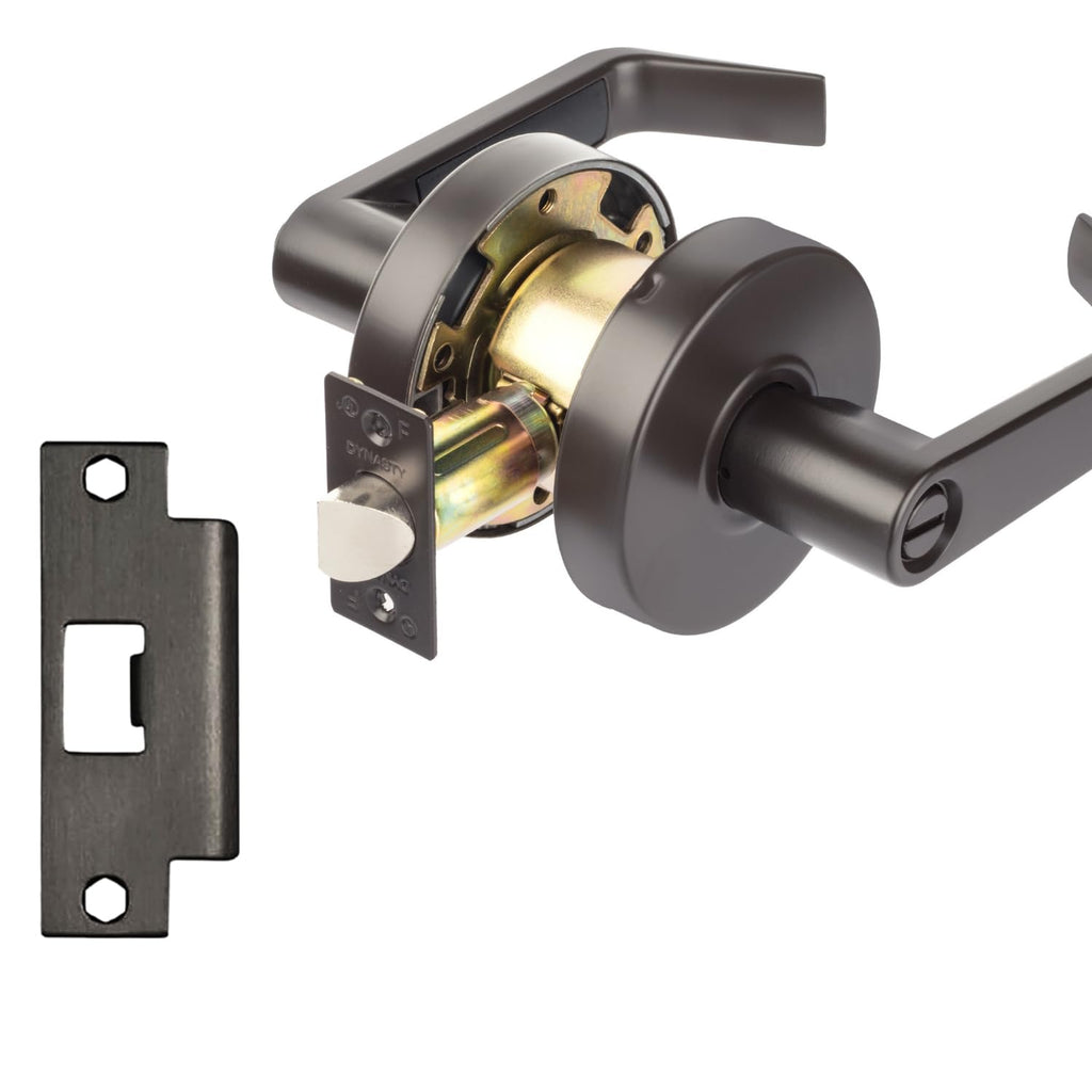 Augusta Privacy Lever Set, ADA, Grade 2, Oil Rubbed Bronze