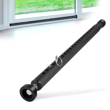 Sliding Door Security Bar, 17-50 inches Window Security Bar with Rubber Tips, Sliding Door Lock Bars for Window