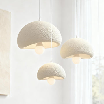 Wabi Sabi Chandelier Ceiling Pendant Light Modern Chandeliers Living Hallway Bedroom Restaurant (Warm Color, 11.8