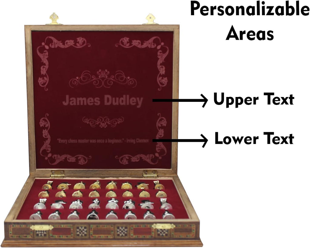 Gifts for Son, Birthday Gift from Parents to Son, Personalizable Chess Set as Gift from Mom and Dad to Son, Mother