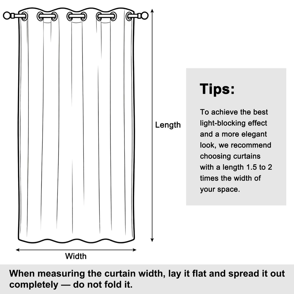 Outdoor Curtains Waterproof, 150W x 84L Inch Heavy Gazebo Curtains for Outdoor Patio, Porch, Sunlight, Outdoor