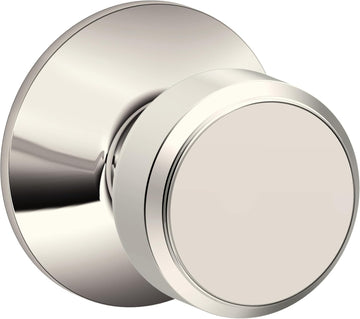 Bowery Hall/Closet Passage Door Knob, Polished Nickel