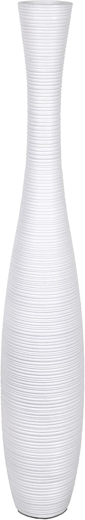 Large Floor Vase 34 inches Polyresin for Pampas Grass, Dried Flowers