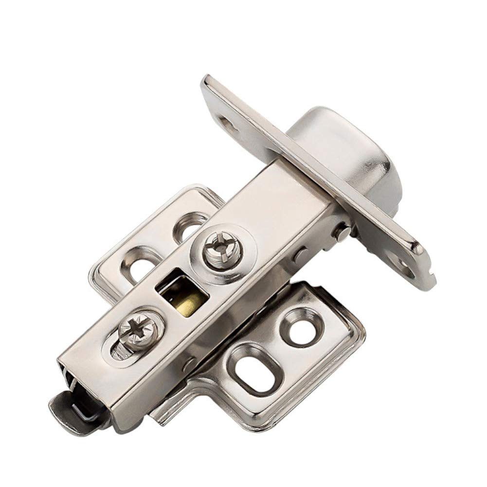 2-Pack Frameless Concealed Cabinet Hinges, Soft-Close, 2D Adjustable (Inset)