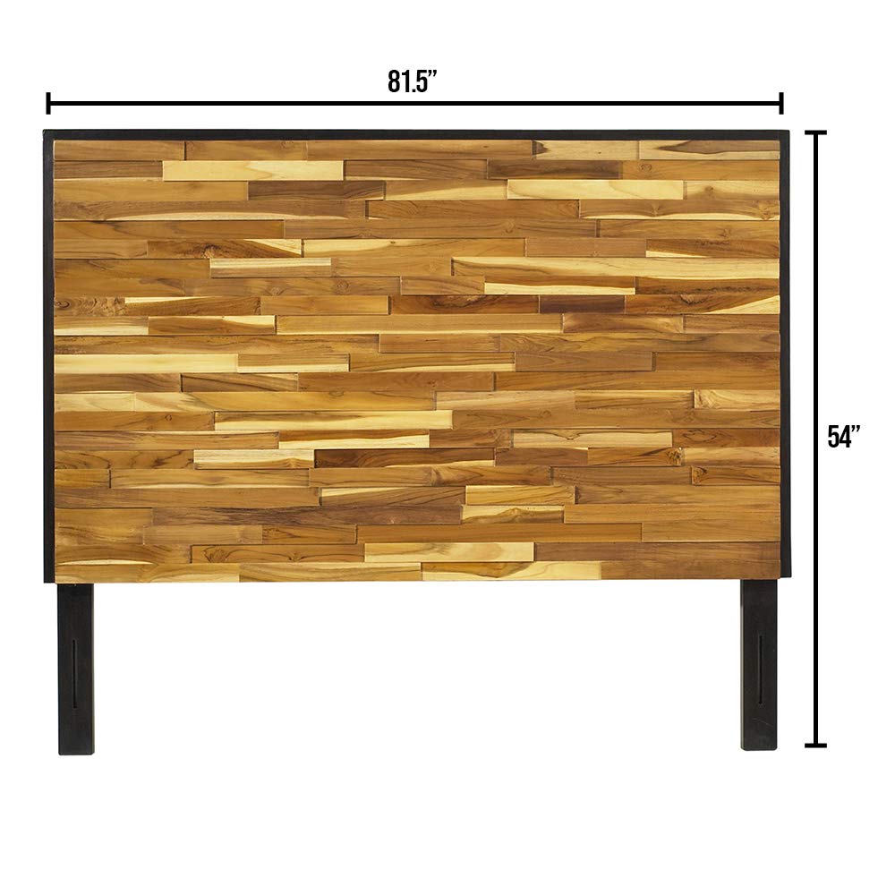 Reclaimed Wood Headboard, King