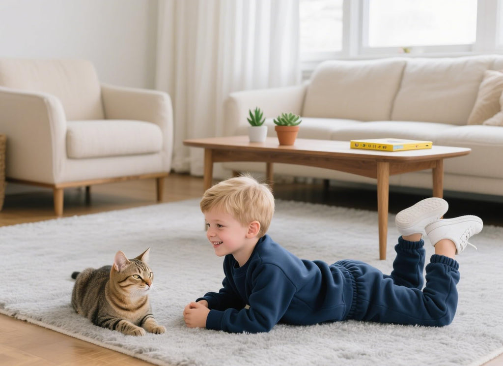 Toddler Boy Fall Outfits Boys Clothes Kids Solid Sweatsuits Cotton Sweatshirt and Pants Clothing Sets
