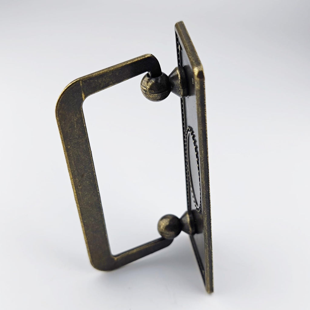 4 Pack 2 1/2" Antique Bronze Bail Drawer Pull Hanging Pulls Drop Swing Handles Cabinet Knob Hardware 64 mm 2.5Inches