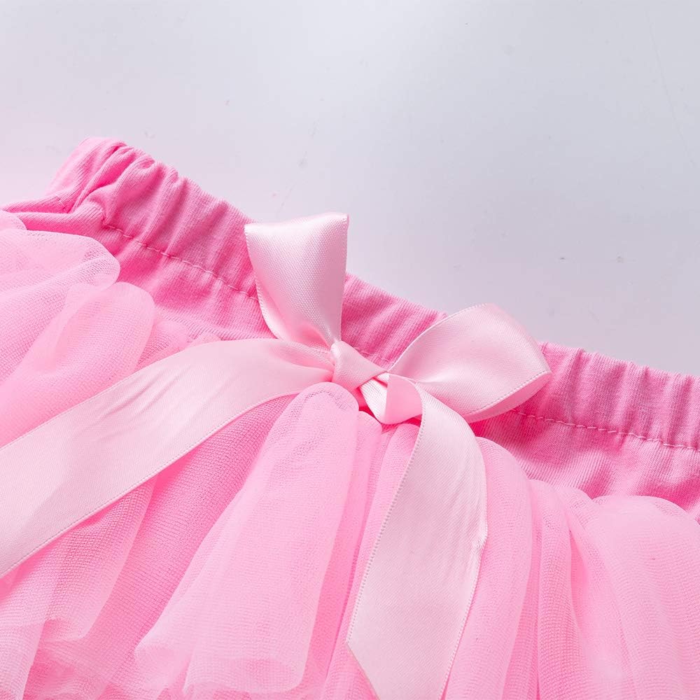 Baby Girls Soft Tutu Skirt Toddler Ruffled Pants Diaper Cover
