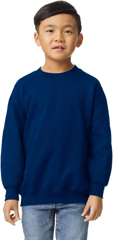 Kids' Fleece Crewneck Sweatshirt, Style G18000b