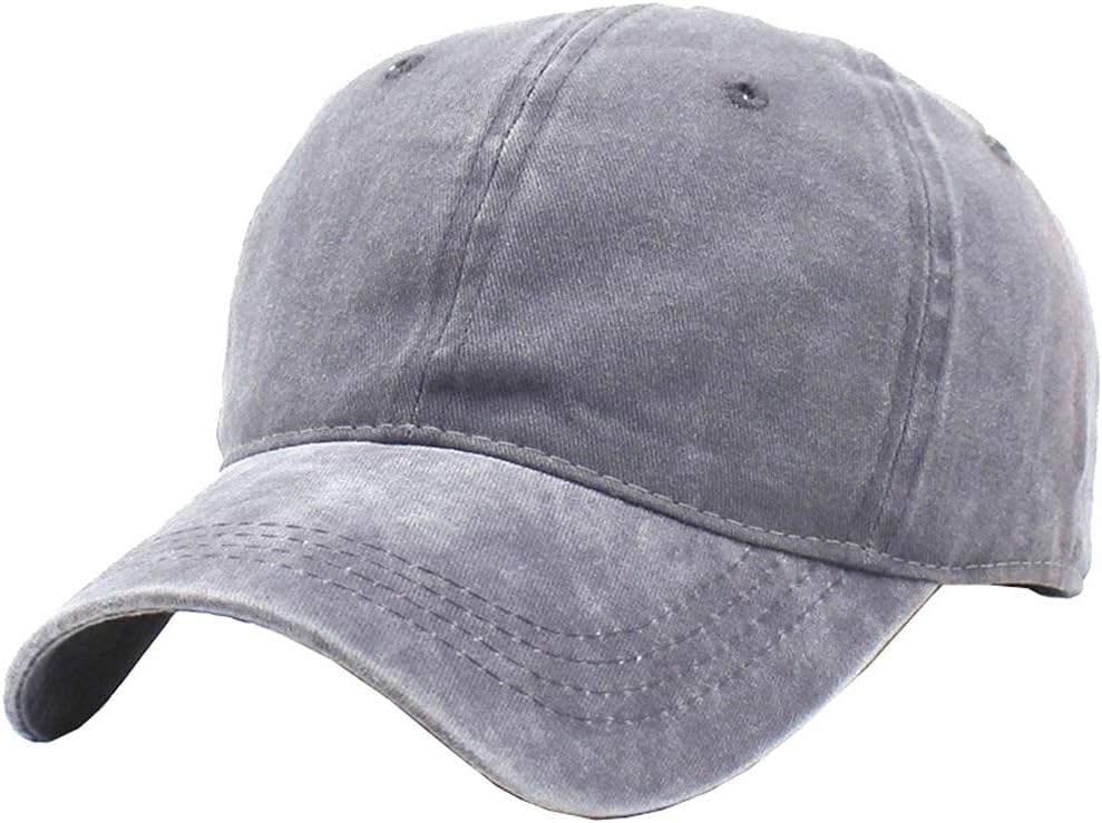 Toddlers Baseball Hat Boys, Kids Distressed-Washed Baseball Cap