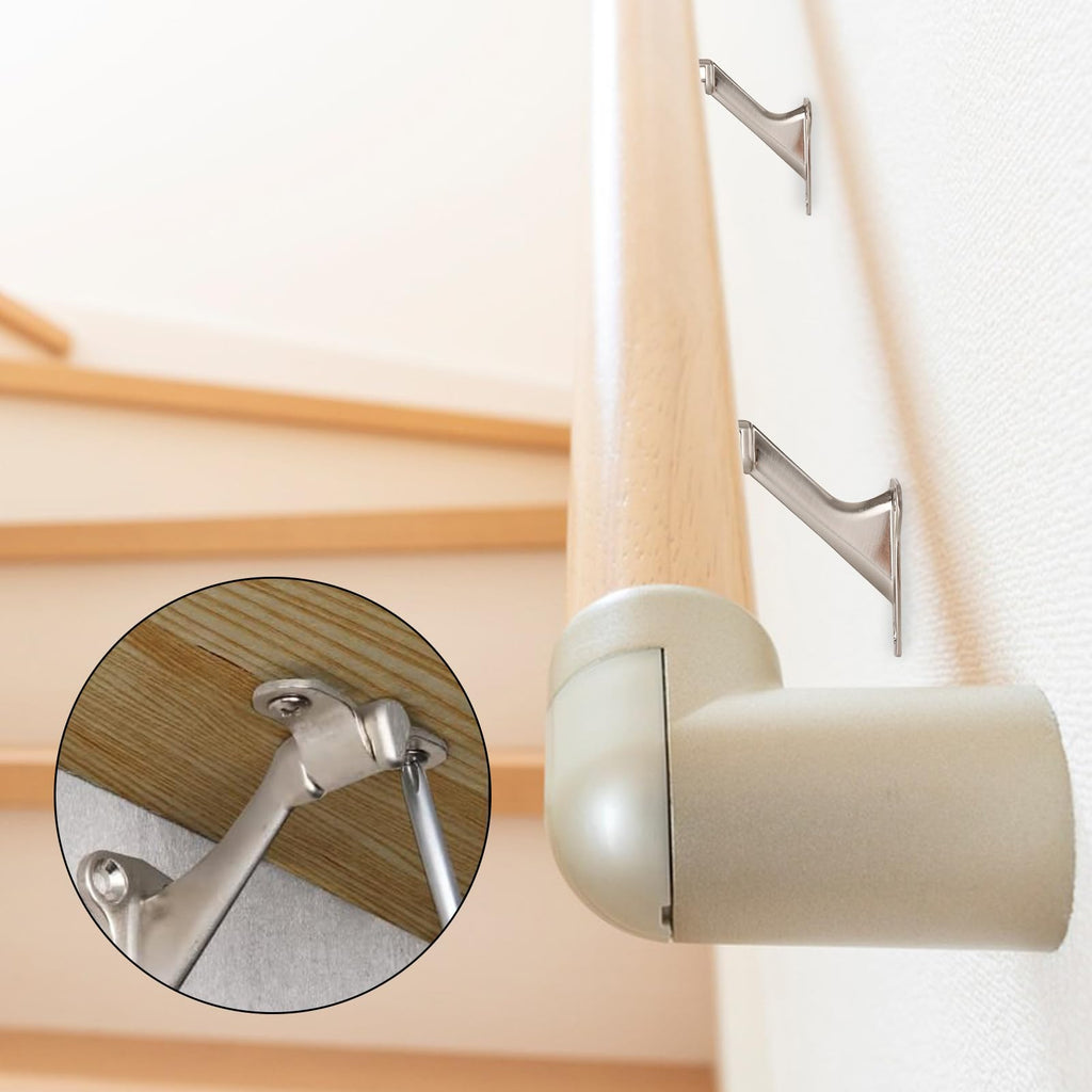 6 Pack Stair Handrail Brackets | Casa Home Living