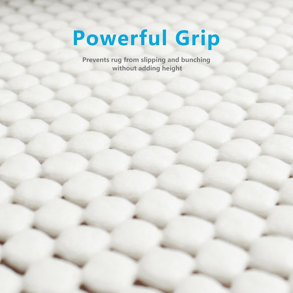 Non Slip Area Rug Pads Non Skid Rug Gripper 9x12 Feet Extra Thick Pad Anti-Slip Carpet Rug Mats for Hardwood Surface - Set of 108