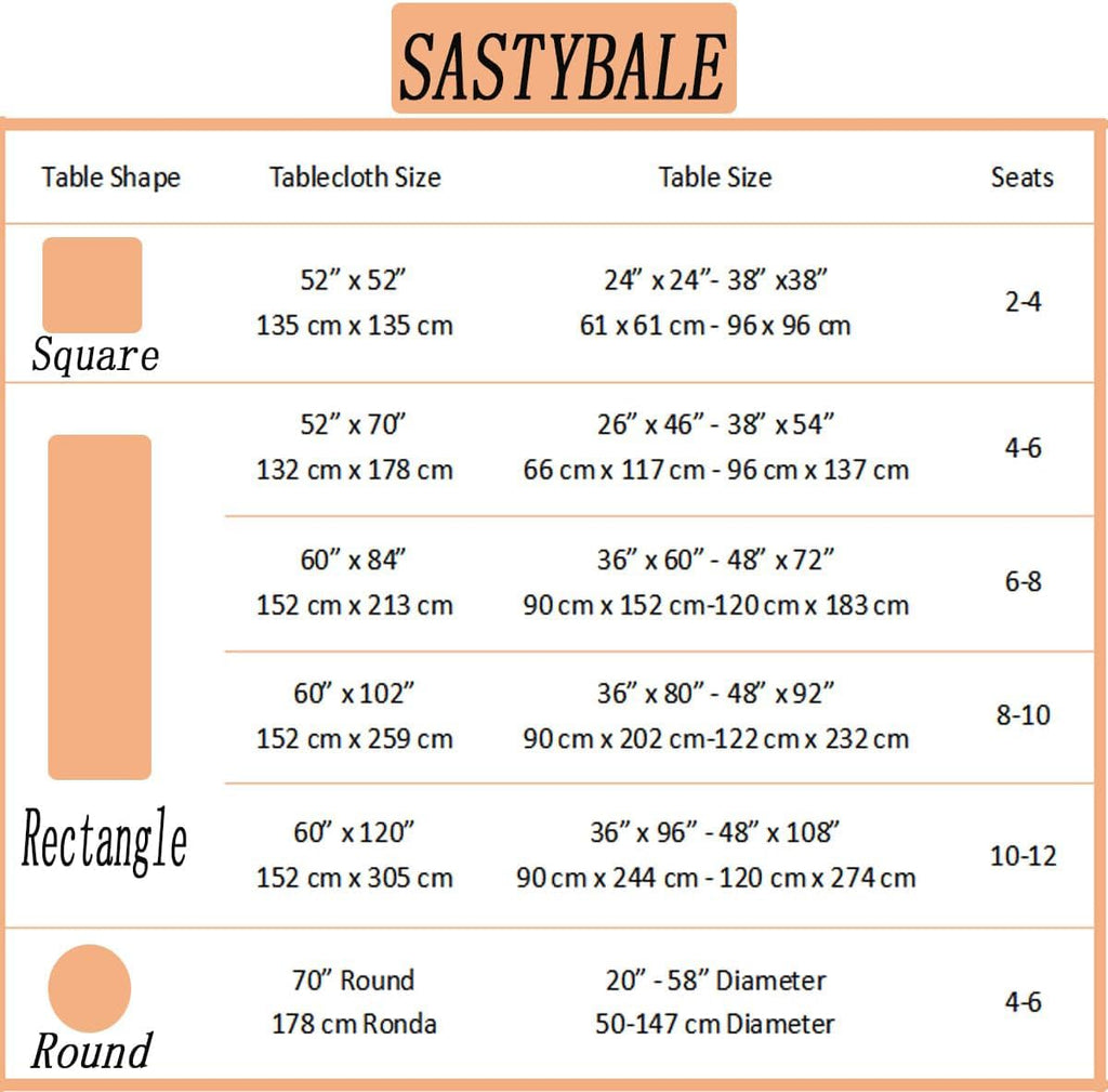 Jacquard Tablecloth Rectangle 52" x 70", Polyester, Gold