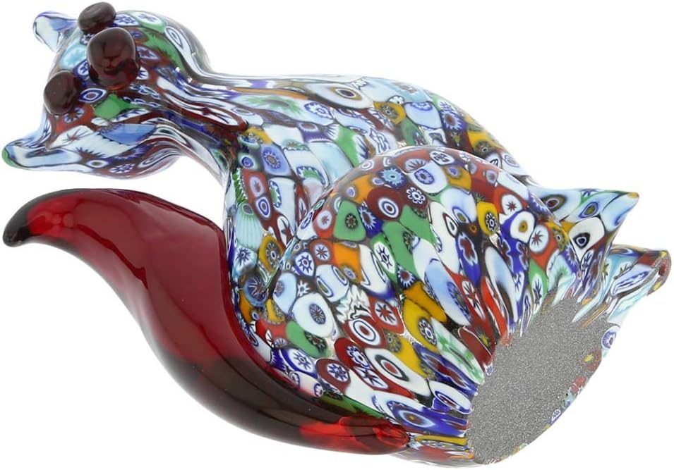 Millefiori Cat Sculpture