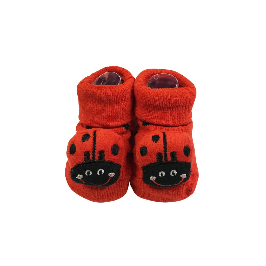 Adorable Baby 6 Pair Non-Skid Bootie Socks