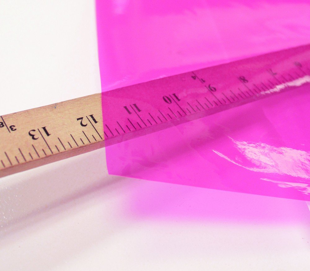 12 Gauge Purple Tinted Plastic Vinyl Fabric 54" Wide Sold By The Yard