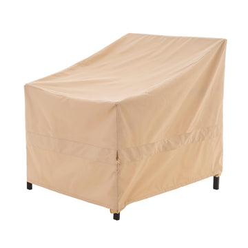 Waterproof, 43W x 42D x 42H, Beige, 1-Pack