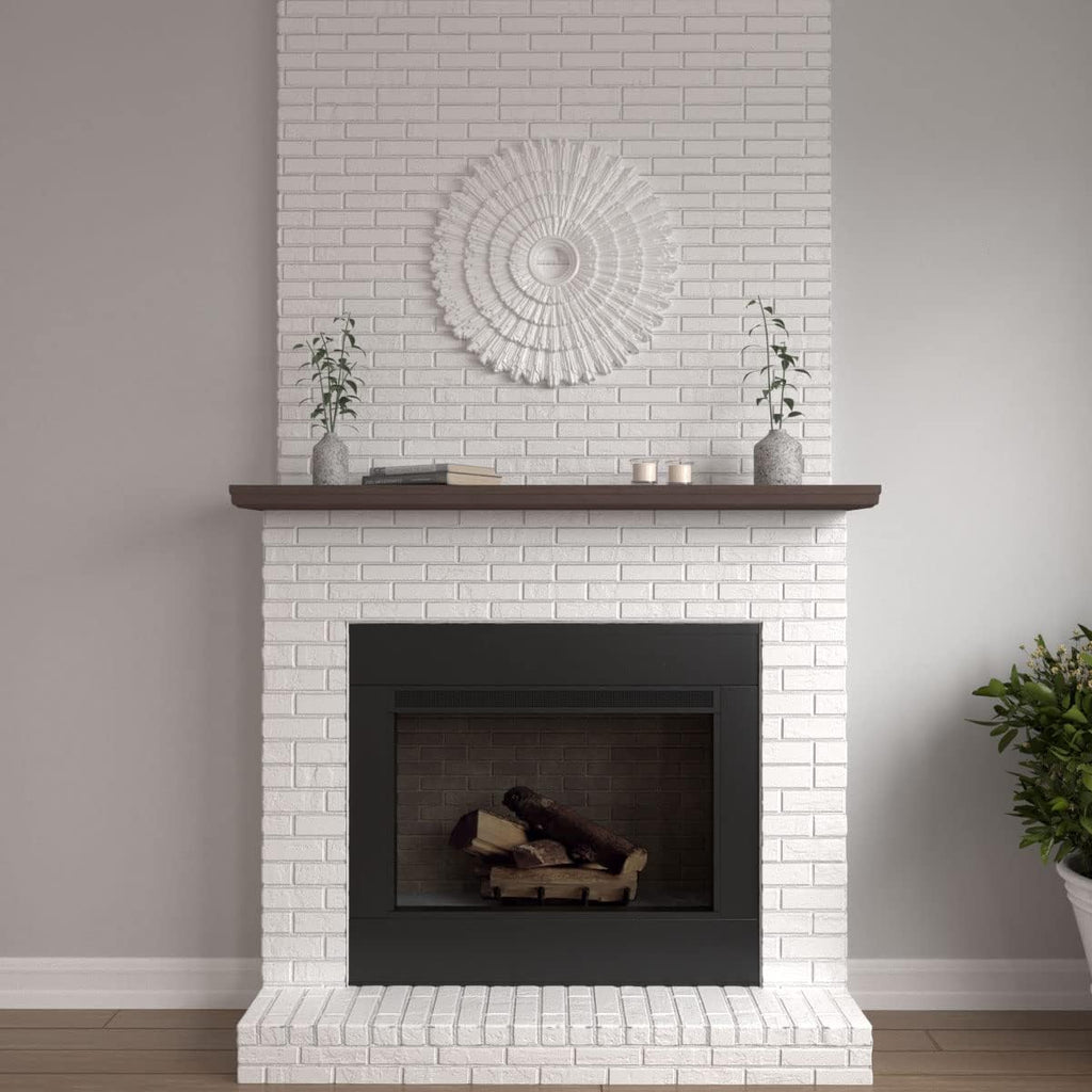 Eryn Ceiling Medallion, 24 3/4"OD x 3 1/4"ID x 1 7/8"P (Fits Canopies up to 4"), Factory Primed