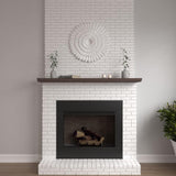 Eryn Ceiling Medallion, 24 3/4"OD x 3 1/4"ID x 1 7/8"P (Fits Canopies up to 4"), Factory Primed