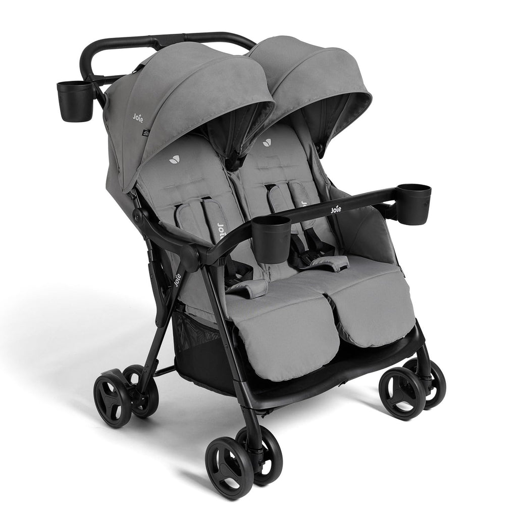 Baby Rosemary Side-by-Side Double Stroller - Lightweight, Compact