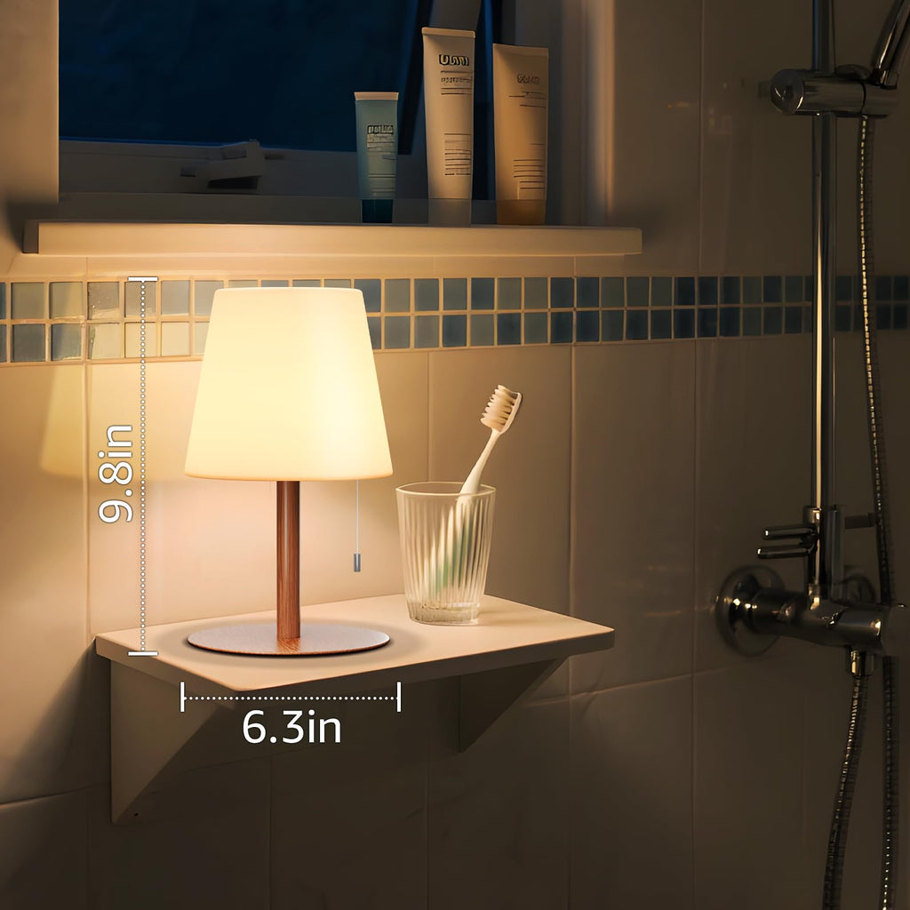 Shower Lamp Rechargeable Cordless Light Waterproof Spa