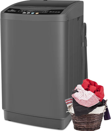 Portable Washing Machine 20Lbs Portable Washer with Drain Pump, 2.8 Cu.ft Compact Washer Machine with 10 Programs 8