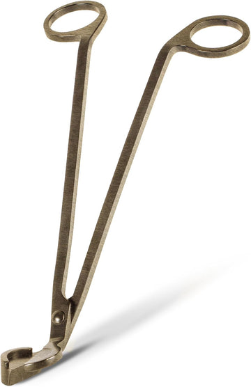 The Growing Candle Wick Trimmer, Stainless Steel Accessories for Candles, Cutter Kit for Trimming, Bronze