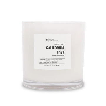 Hotel Collection - California Love Four Wick Deluxe Candle - Hotel Inspired Luxury Candle - 300-Hour Burn Time