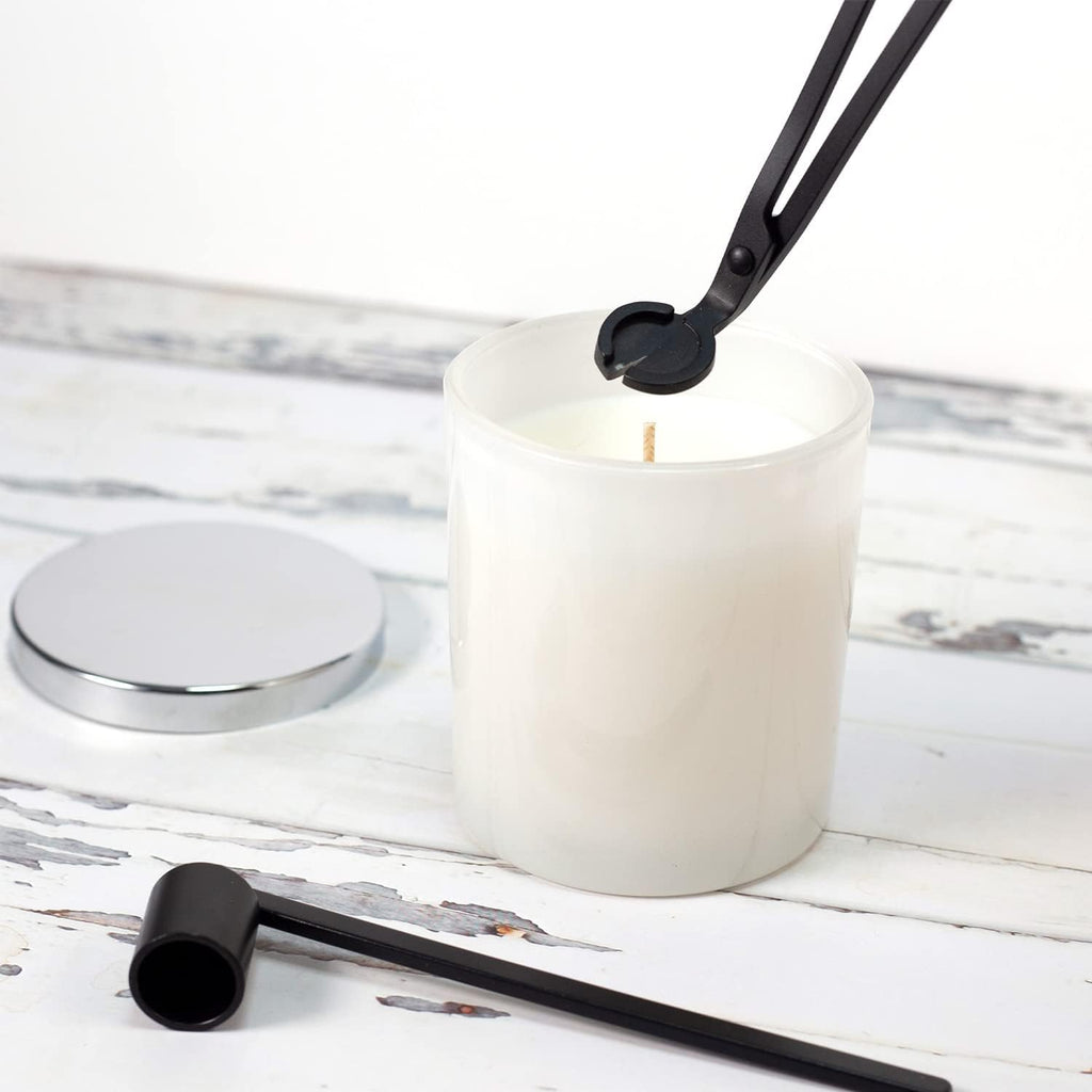 Candle Wick Trimmer and Candle Snuffer Accessory Set - Pick Your Color
